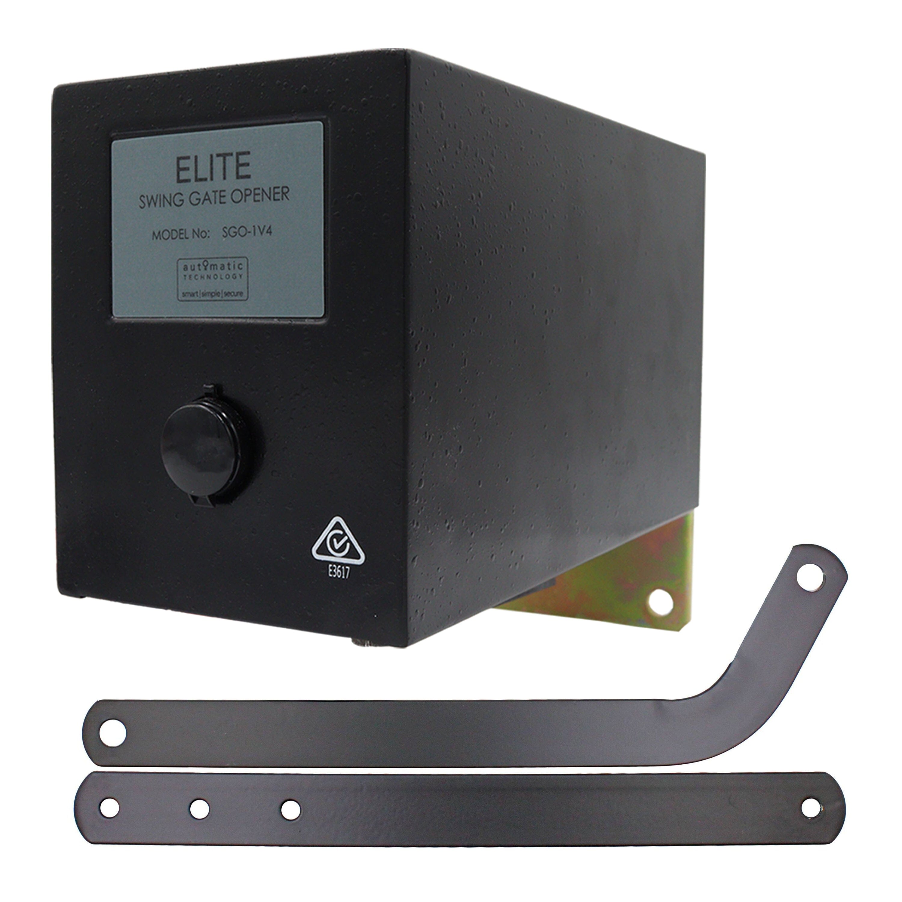 ATA Solar Elite SGO-1v4 Double Swing Gate Motor/Opener Kit | Remote Pro